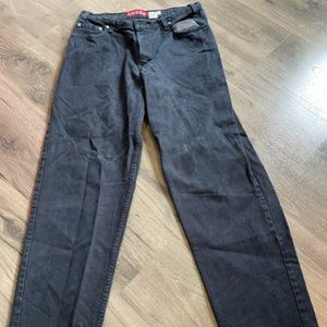 Mens Levis Silvertab Loose Fit Tapered Leg Jeans - W34, L32, dark blue